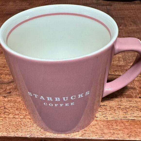 2004 Starbucks Spring Latte Rose Pink Large Coffee Mug - Picture 3 of 6